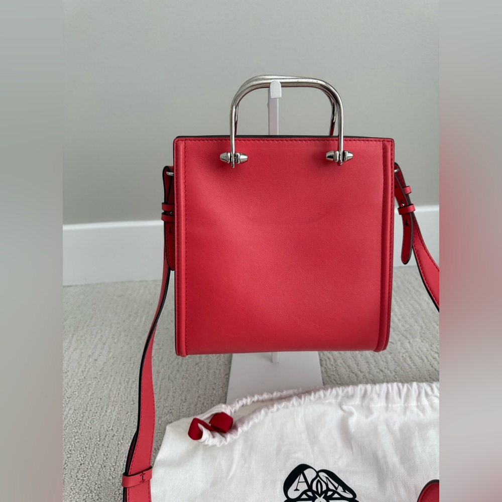 Alexander McQueen Short Story in coral $2,290 - Picture 7 of 15